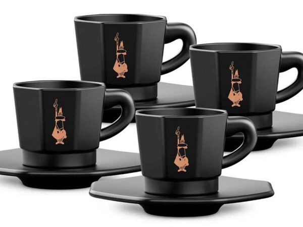 Bialetti-ს რვაკუთხა ჭიქების ნაკრები