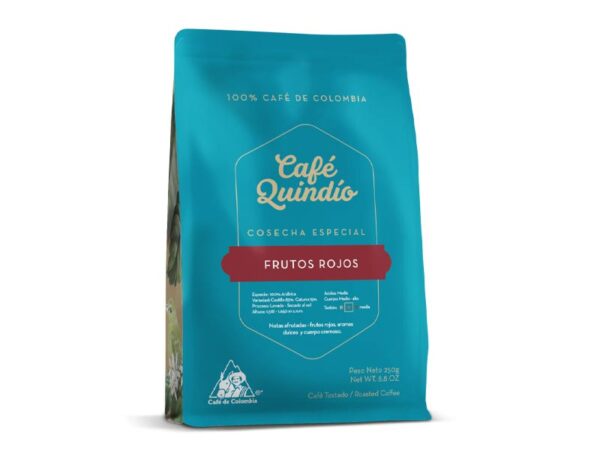 დაფქვილი ყავა Café Quindio Frutos Rojos Specialty 250გრ.