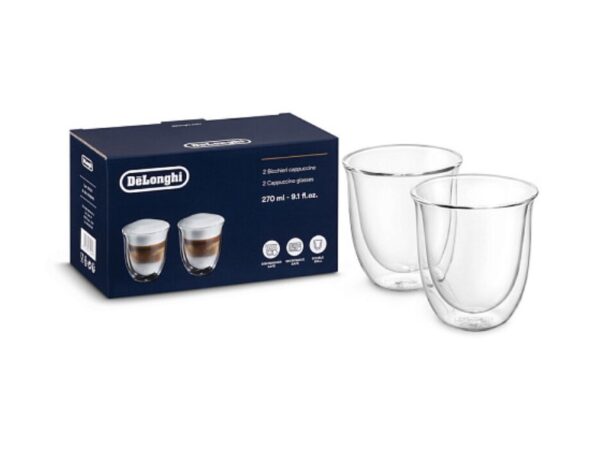 კაპუჩინოს ჭიქების ნაკრები De'Longhi DLSC311