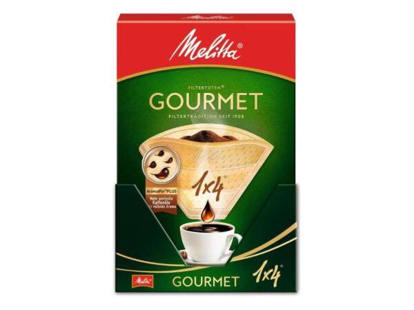 ქაღალდის ფილტრი Melitta Gourmet