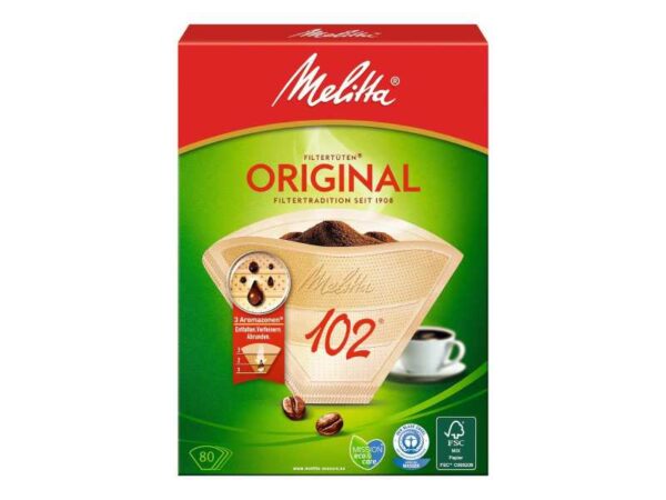 ქაღალდის ფილტრი Melitta 102 Aroma Zones