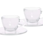 Bialetti მინის ჭიქების ნაკრები