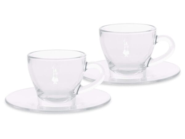 Bialetti მინის ჭიქების ნაკრები